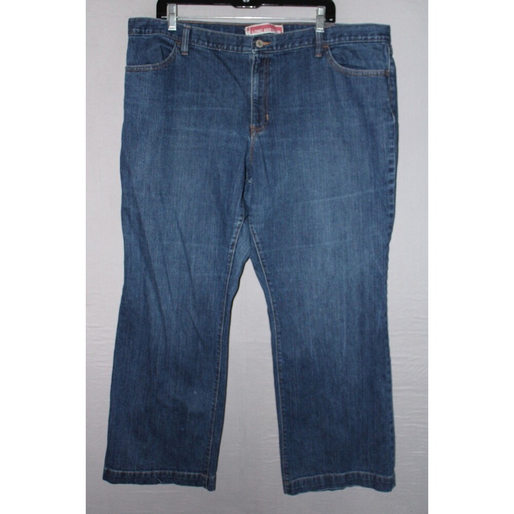 Gap Long & Lean Jeans Women's Size 20R Bootcut Mid Rise Medium Wash Blue